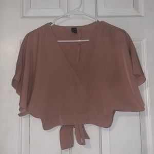 Cropped blouse